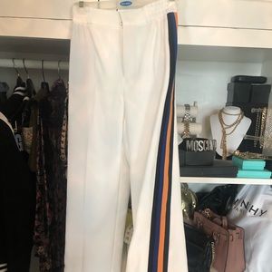 NWT Zara white striped dress pants size XS